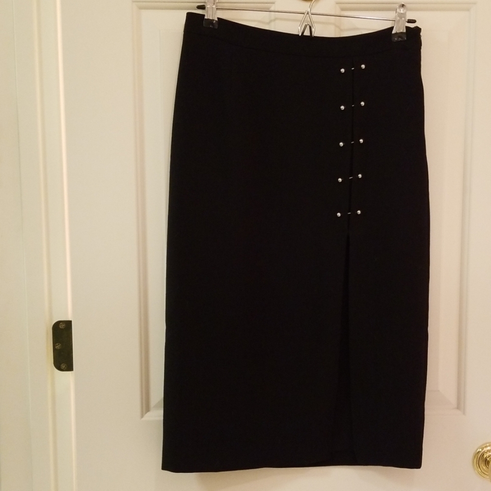 Forever 21 sexy pencil skirt high slit